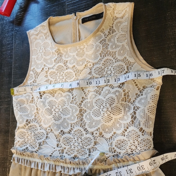 The Limited Cream Sleeveless Midi Sundress - Picture 7 of 9